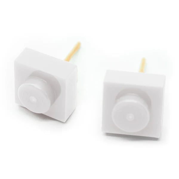 Square Brick stud earrings