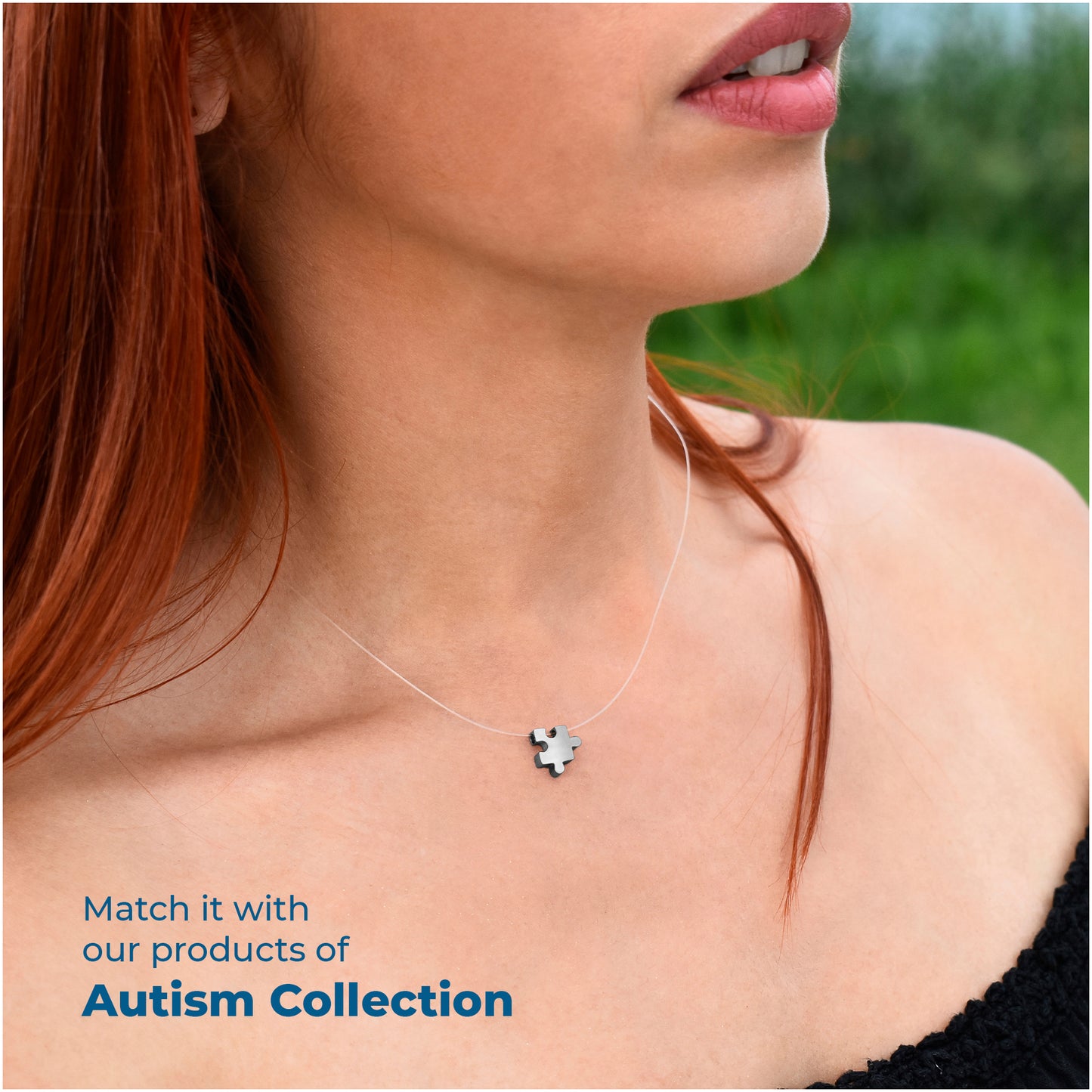 Autism Awareness Stainless Steel Puzzle