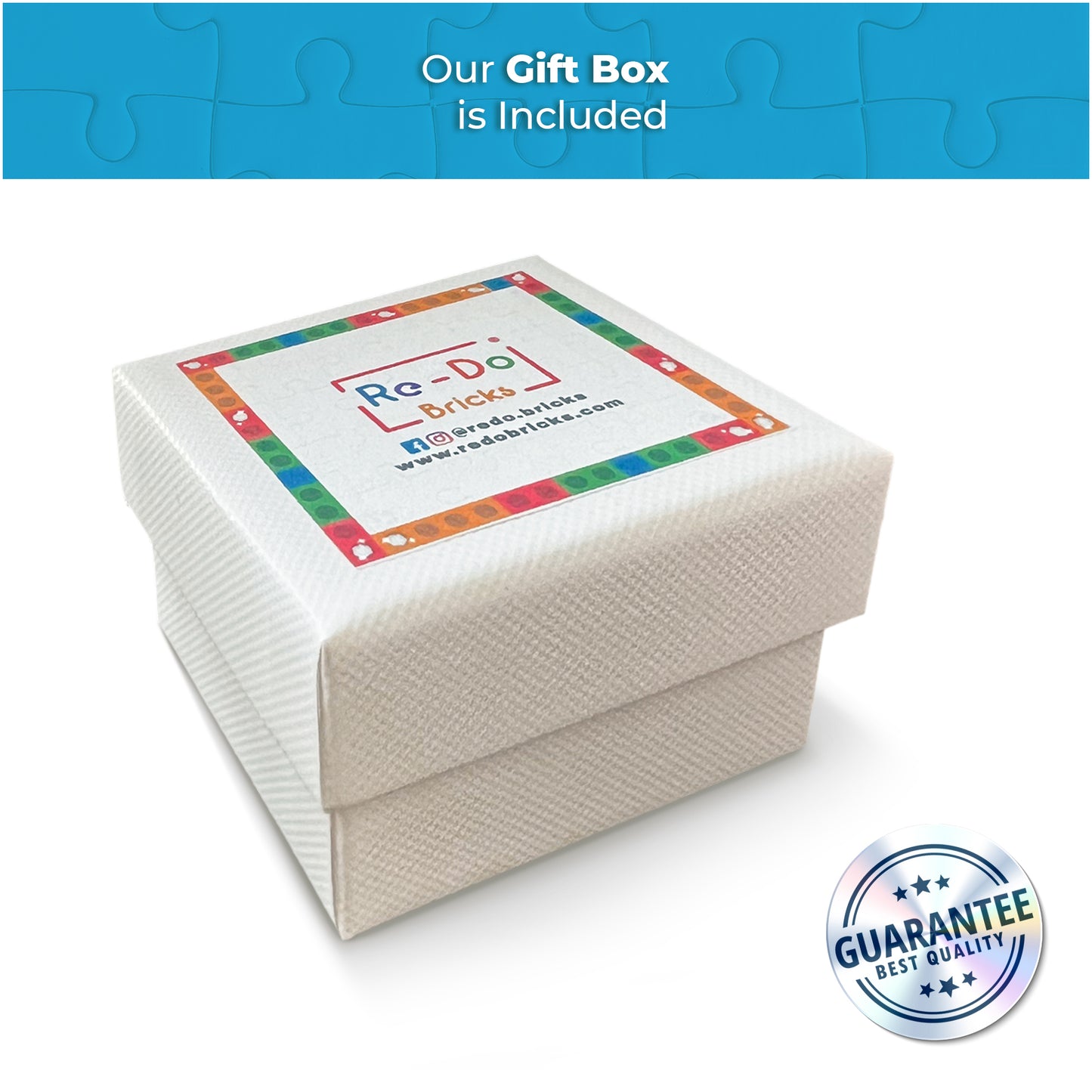 Gold Platted Puzzle Shapes Ring, Autism Awareness