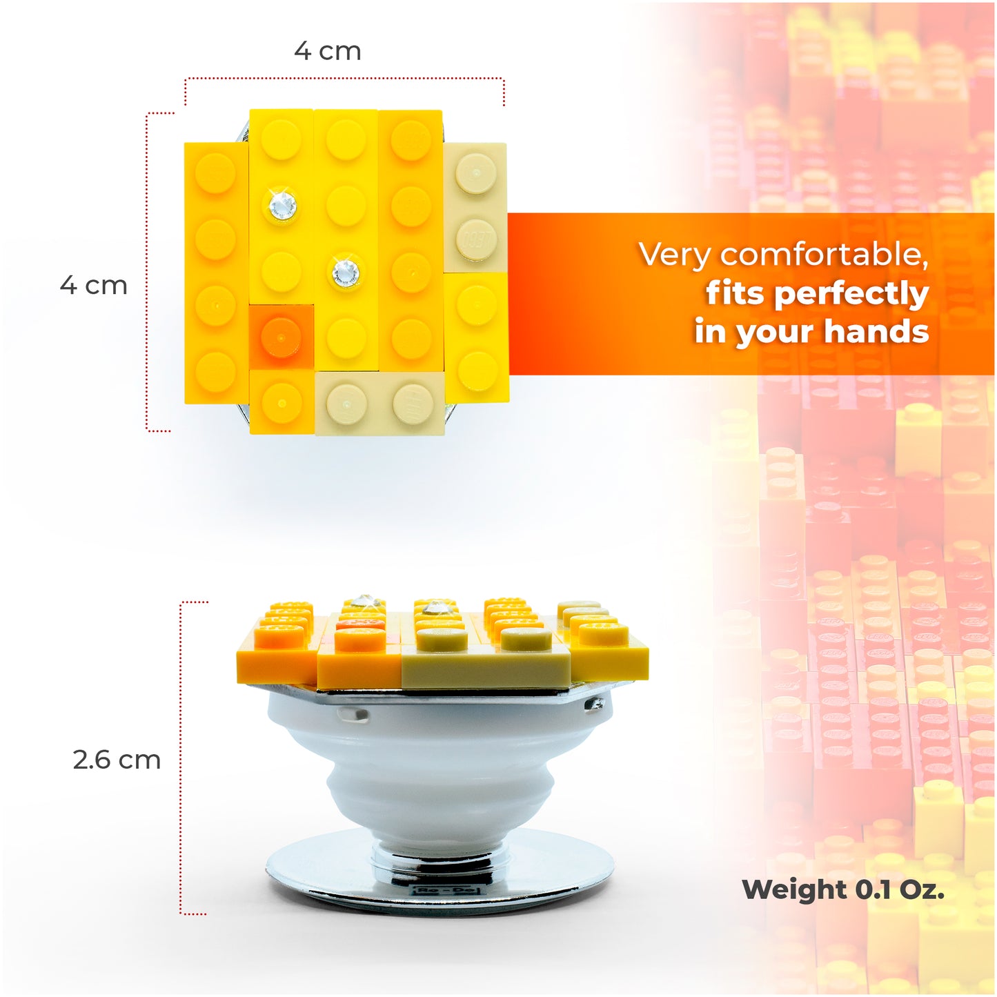 Phone Grip (Yellow Color)