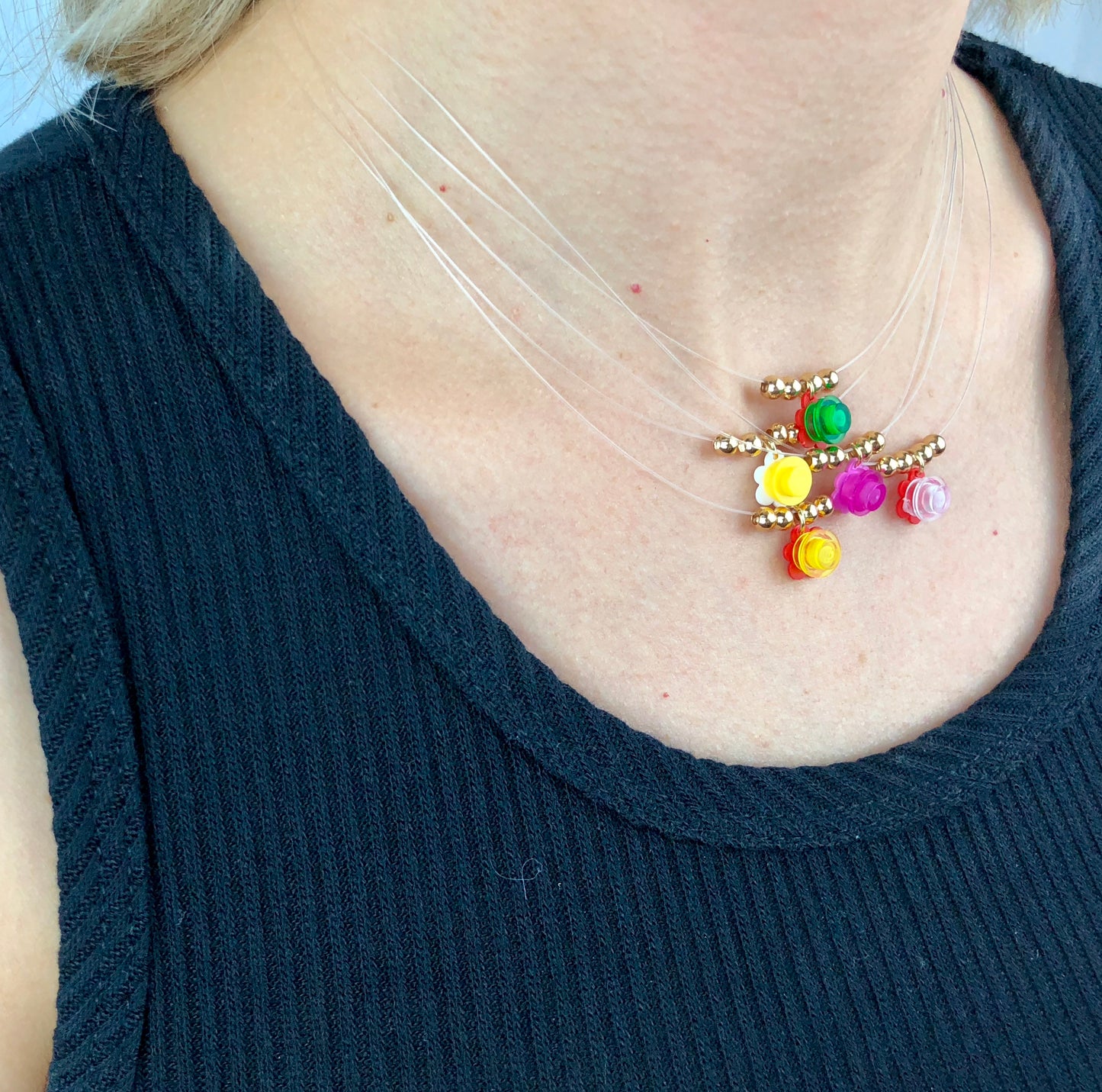 Little Flower Collection Nylon Check