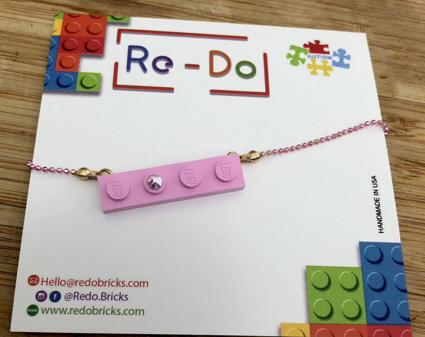 SwingBrick Chain Necklace, 16'.