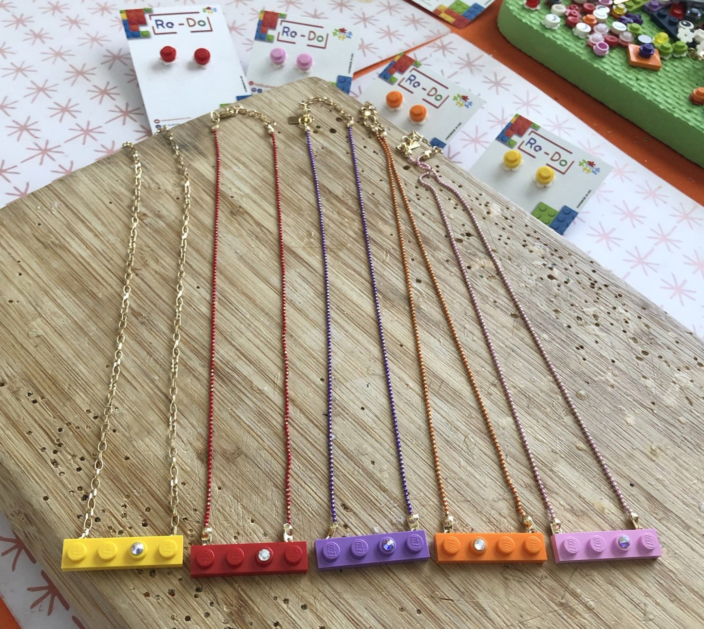 SwingBrick Chain Necklace, 16'.