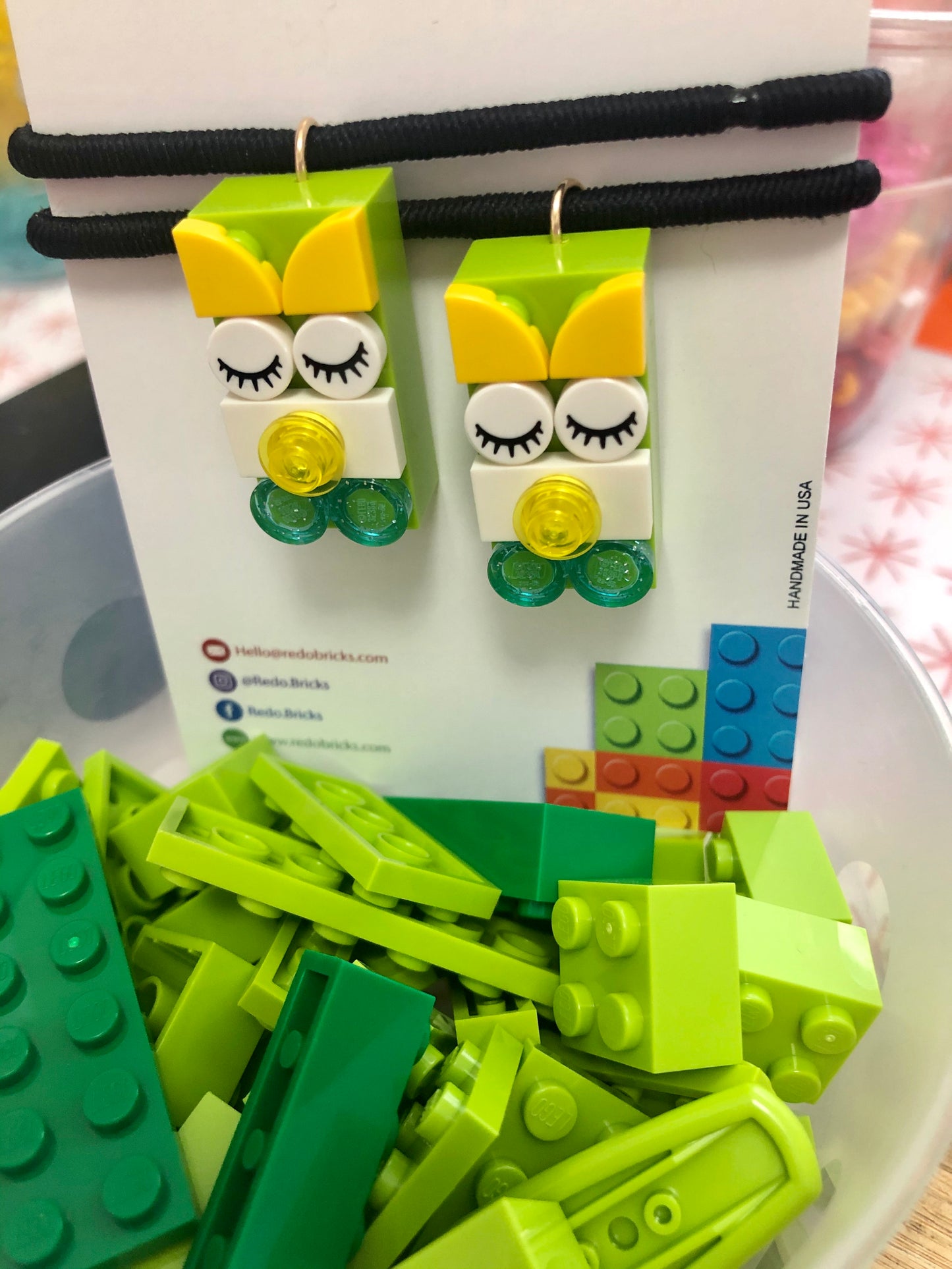 Hair Elastics Cute Faces G&Y