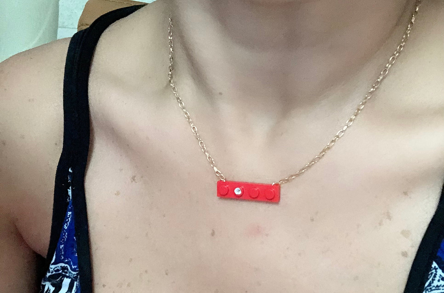 SwingBrick Chain Necklace, 16'.