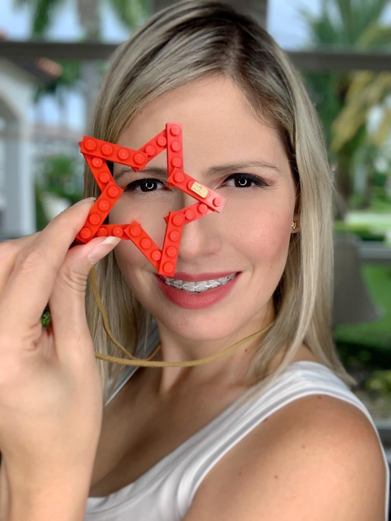 MyStar Brick Long Necklace