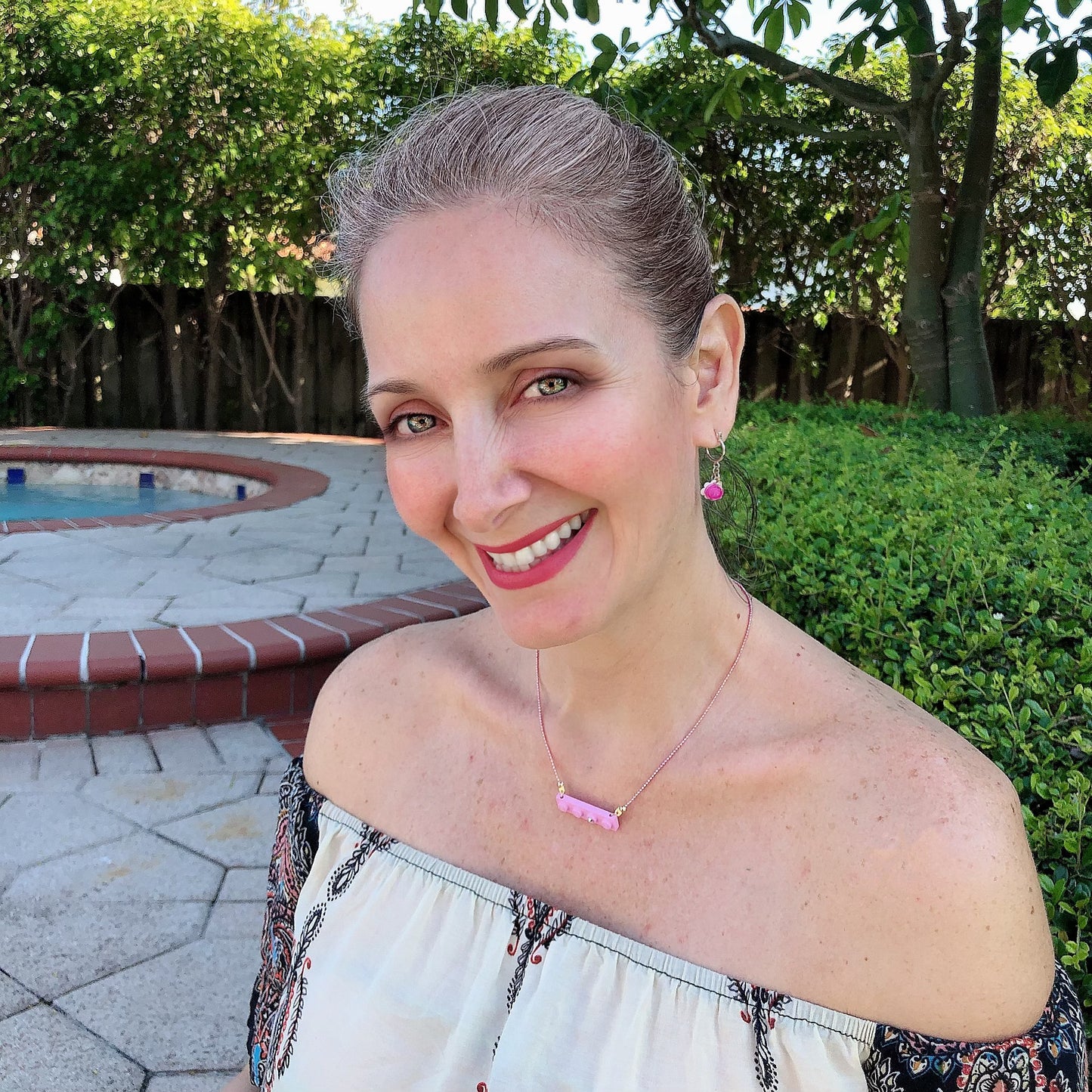 SwingBrick Chain Necklace, 16'.