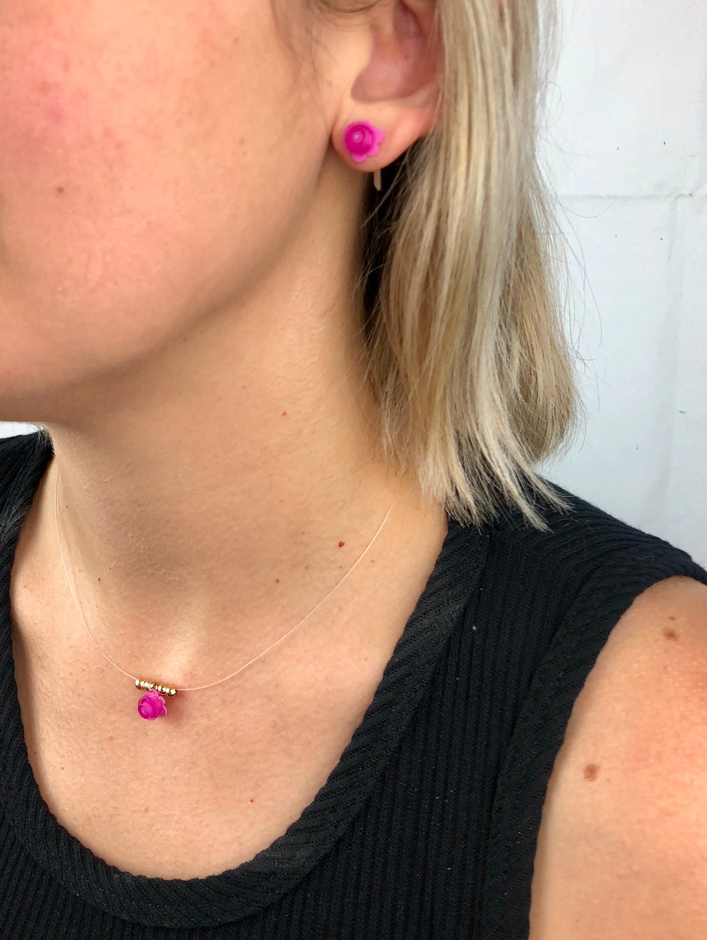 Little Flower Collection Nylon Check
