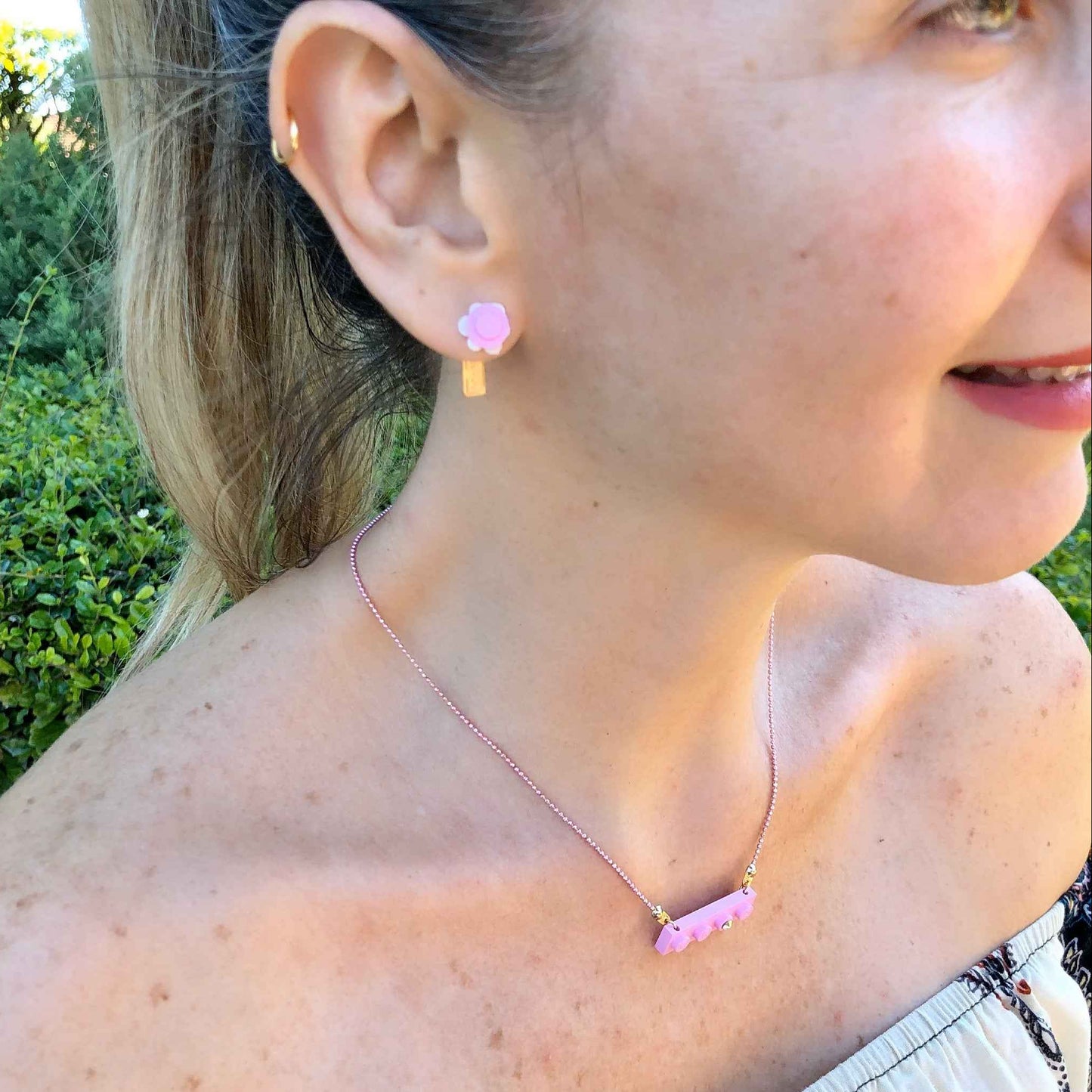 SwingBrick Chain Necklace 16'.