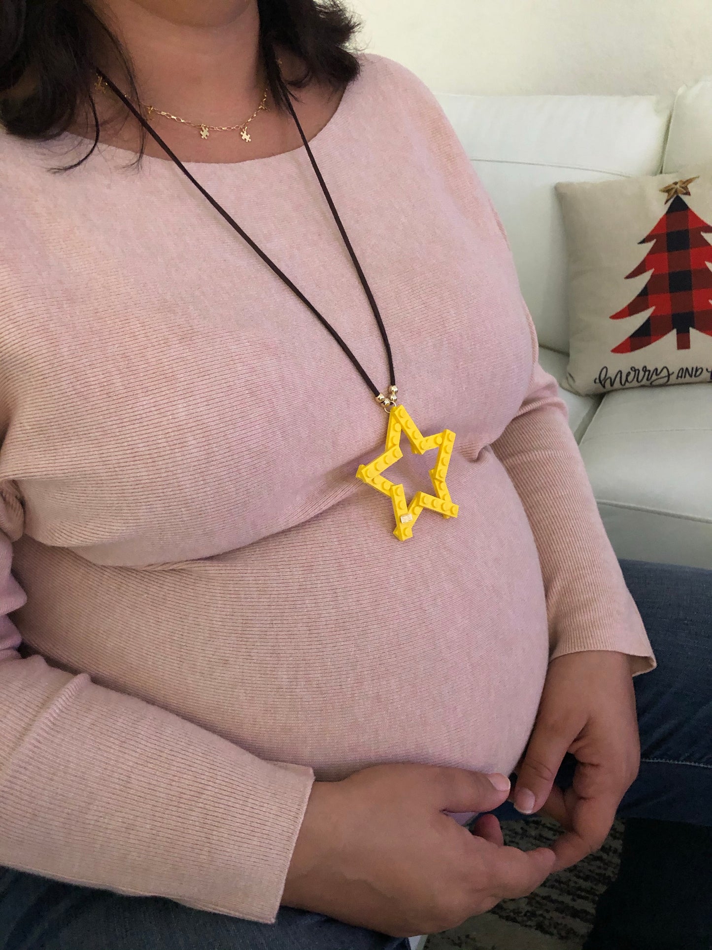 MyStar Brick Long Necklace