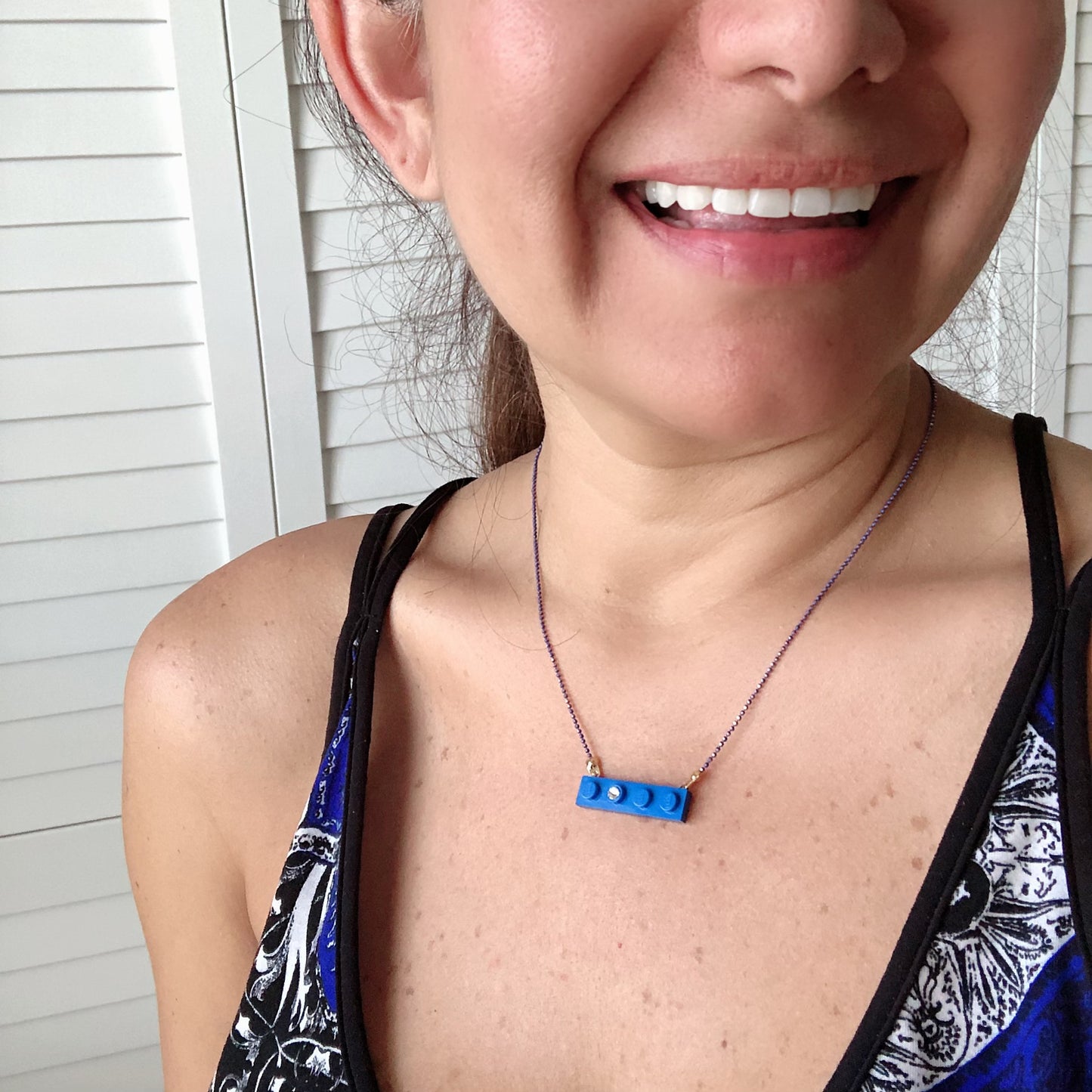 SwingBrick Chain Necklace, 16'.