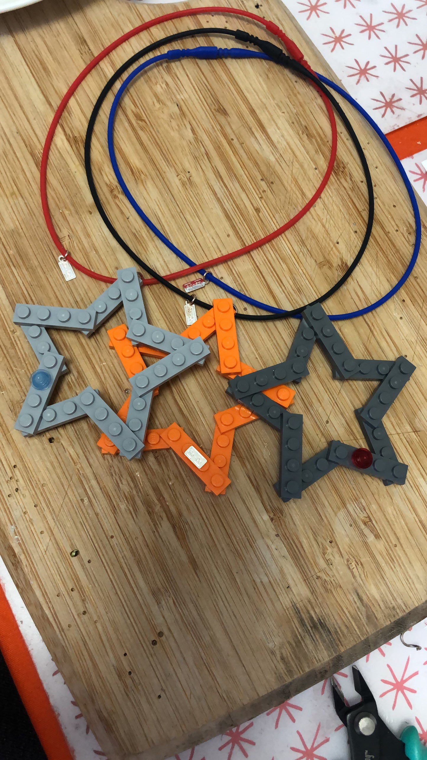 MyStar Brick Long Necklace