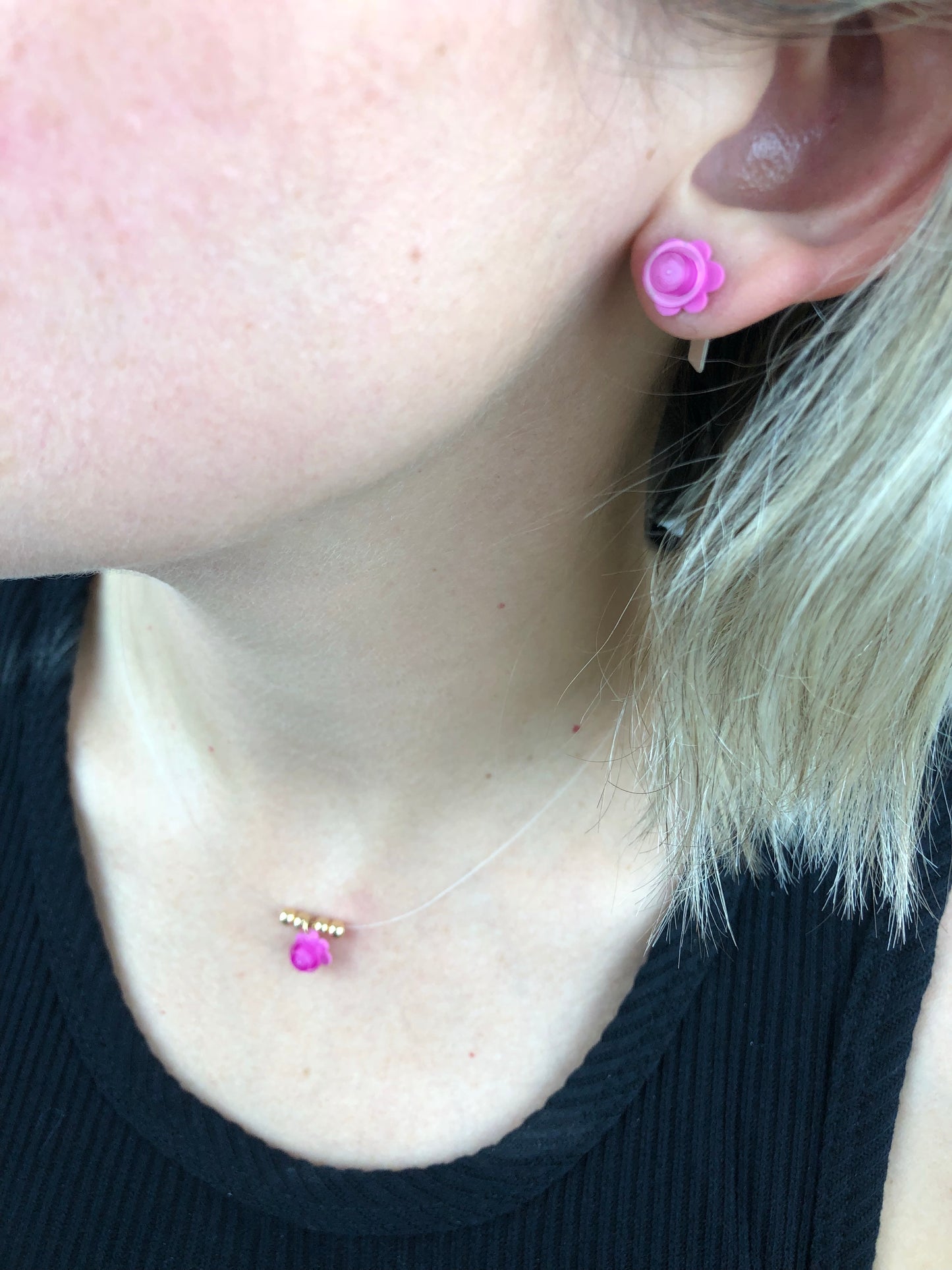 Little Flower Collection Nylon Check