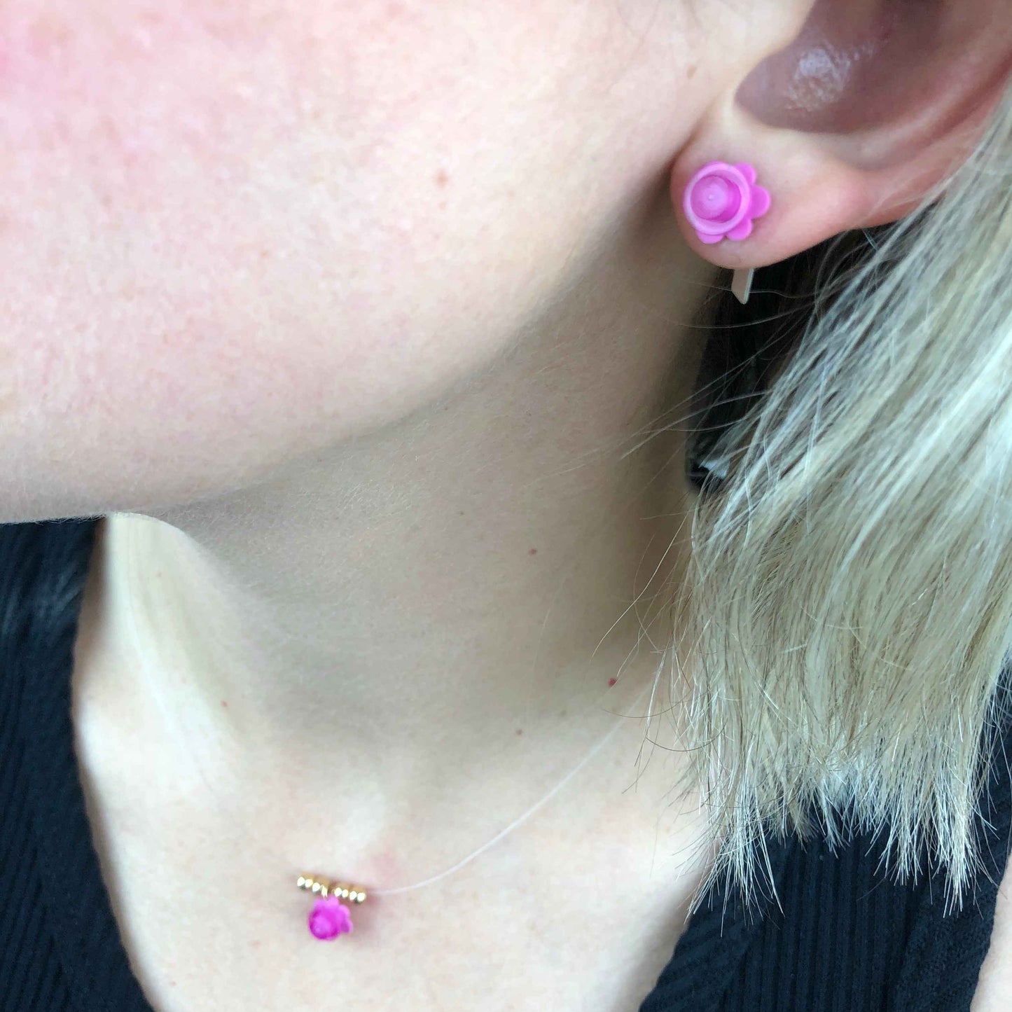 Little Flower Collection Nylon Check