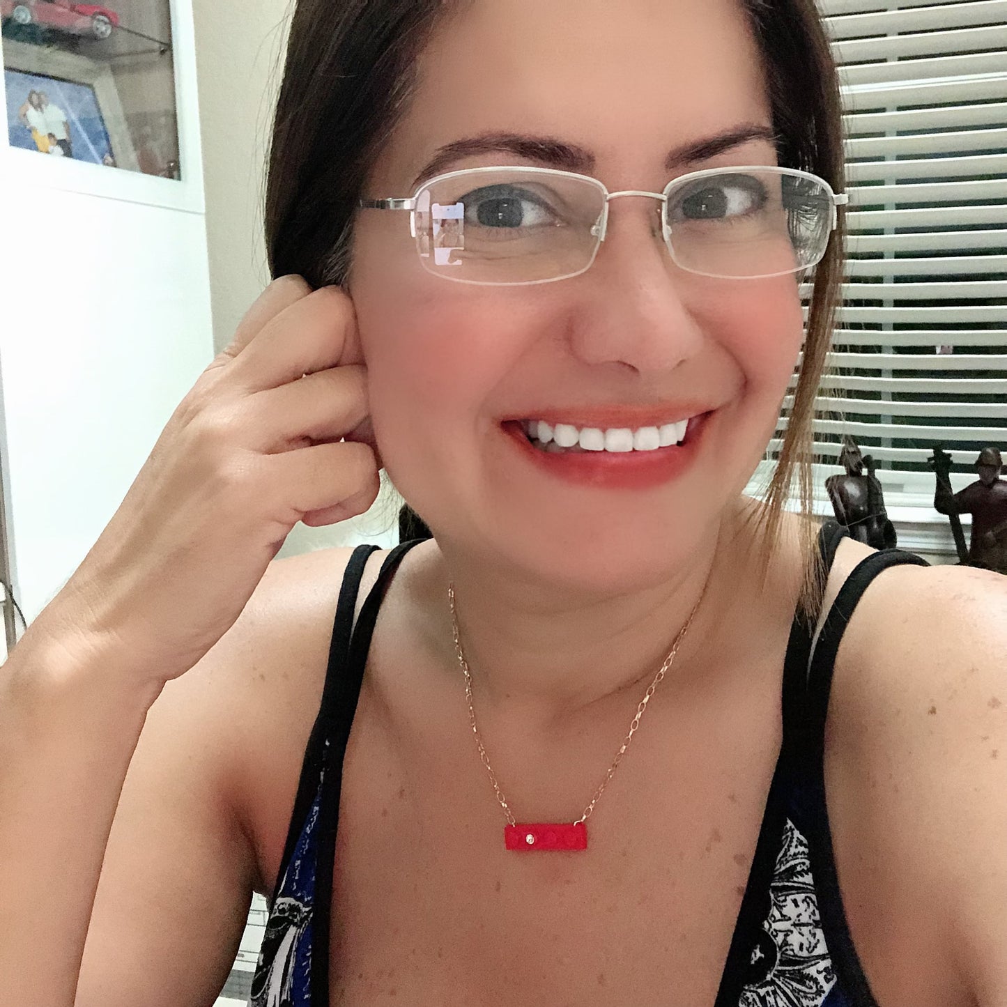 SwingBrick Chain Necklace, 16'.