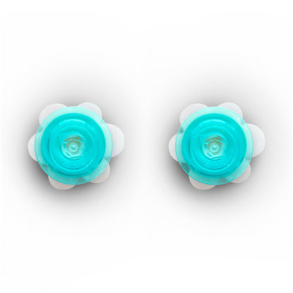 Little Flower Brick Stud Earrings