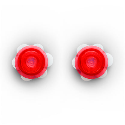 Little Flower Brick Stud Earrings