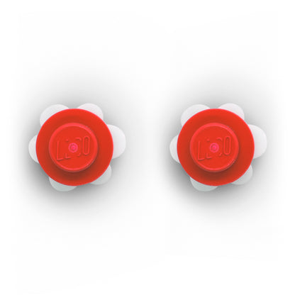 Little Flower Brick Stud Earrings