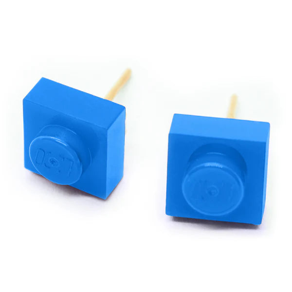 Square Brick stud earrings