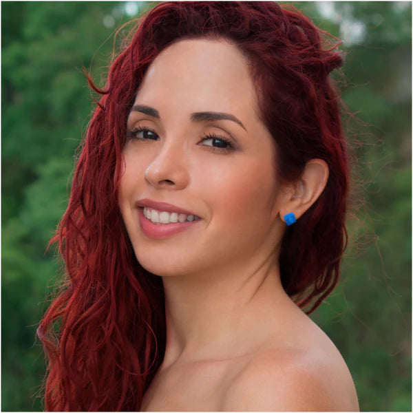 Square Brick stud earrings