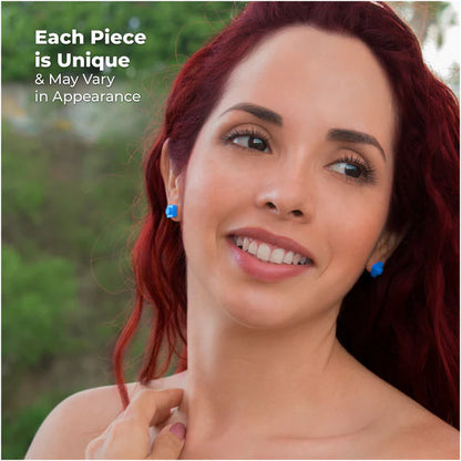 Square Brick stud earrings