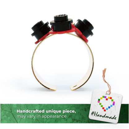 Trio Little Flowers Ring Handmade by Re-Do Bricks