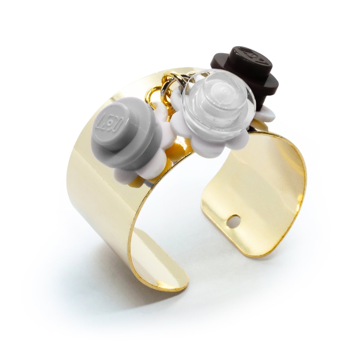 Trio Little Flowers Ring Handmade by Re-Do Bricks