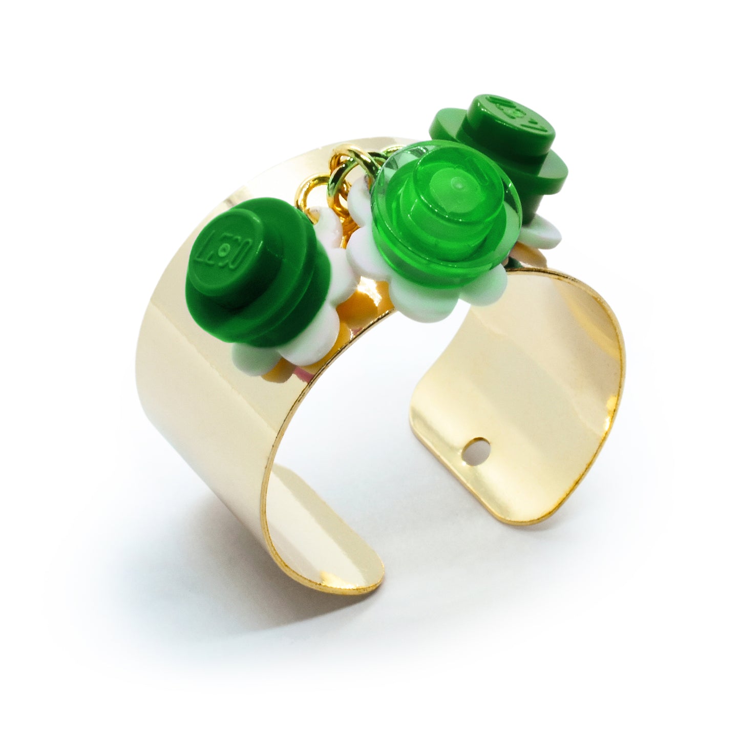 Trio Little Flowers Ring Handmade by Re-Do Bricks