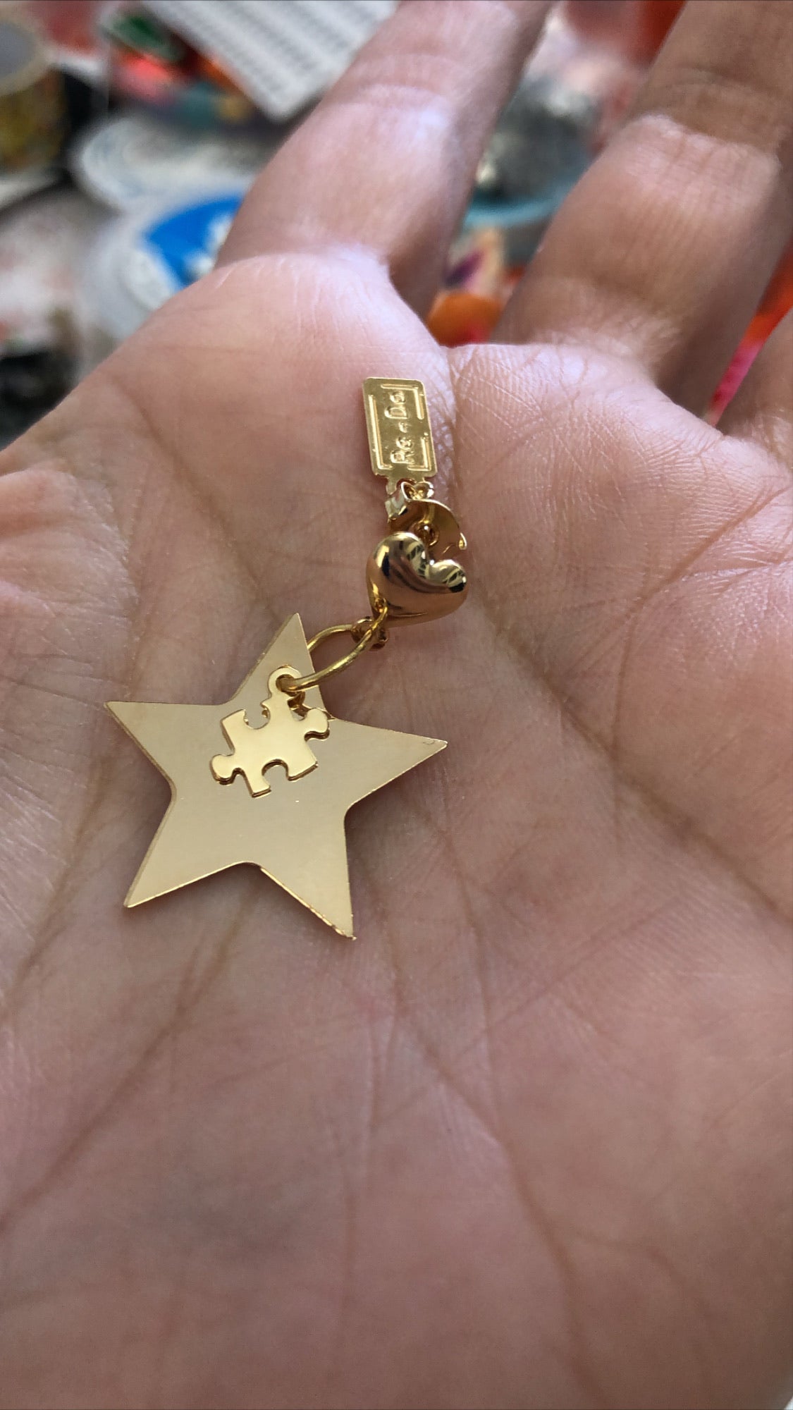 Autism Rockstar Mom Earrings