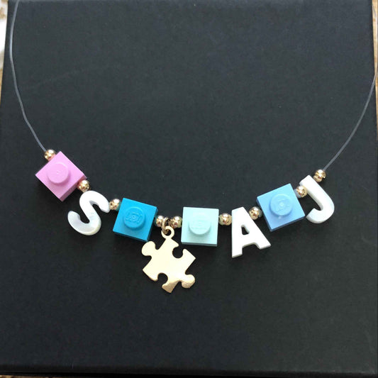 Autismo Amor HAY Esperanza Necklace 16'